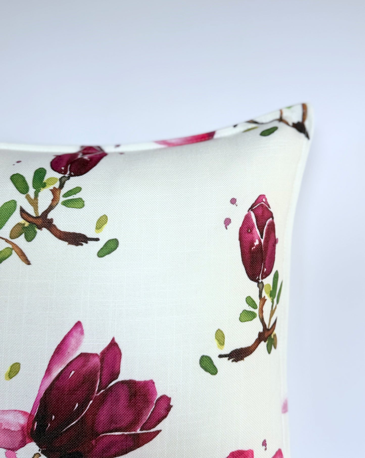 Plum Petals - Cushion Cover - 50cm x 50cm