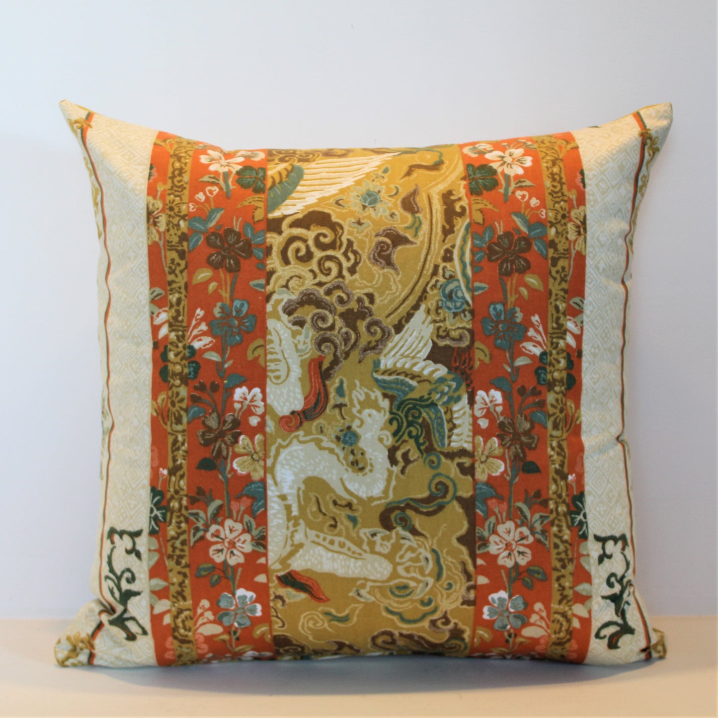 Mustard/Orange Vintage Set - Cushion Cover Set