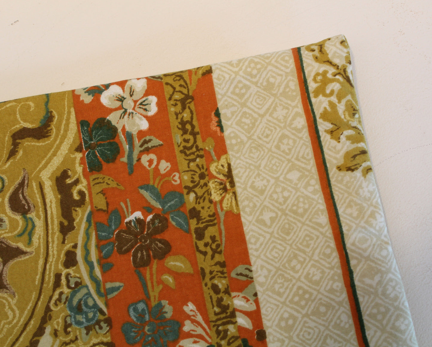Mustard/Orange Vintage Set - Cushion Cover Set