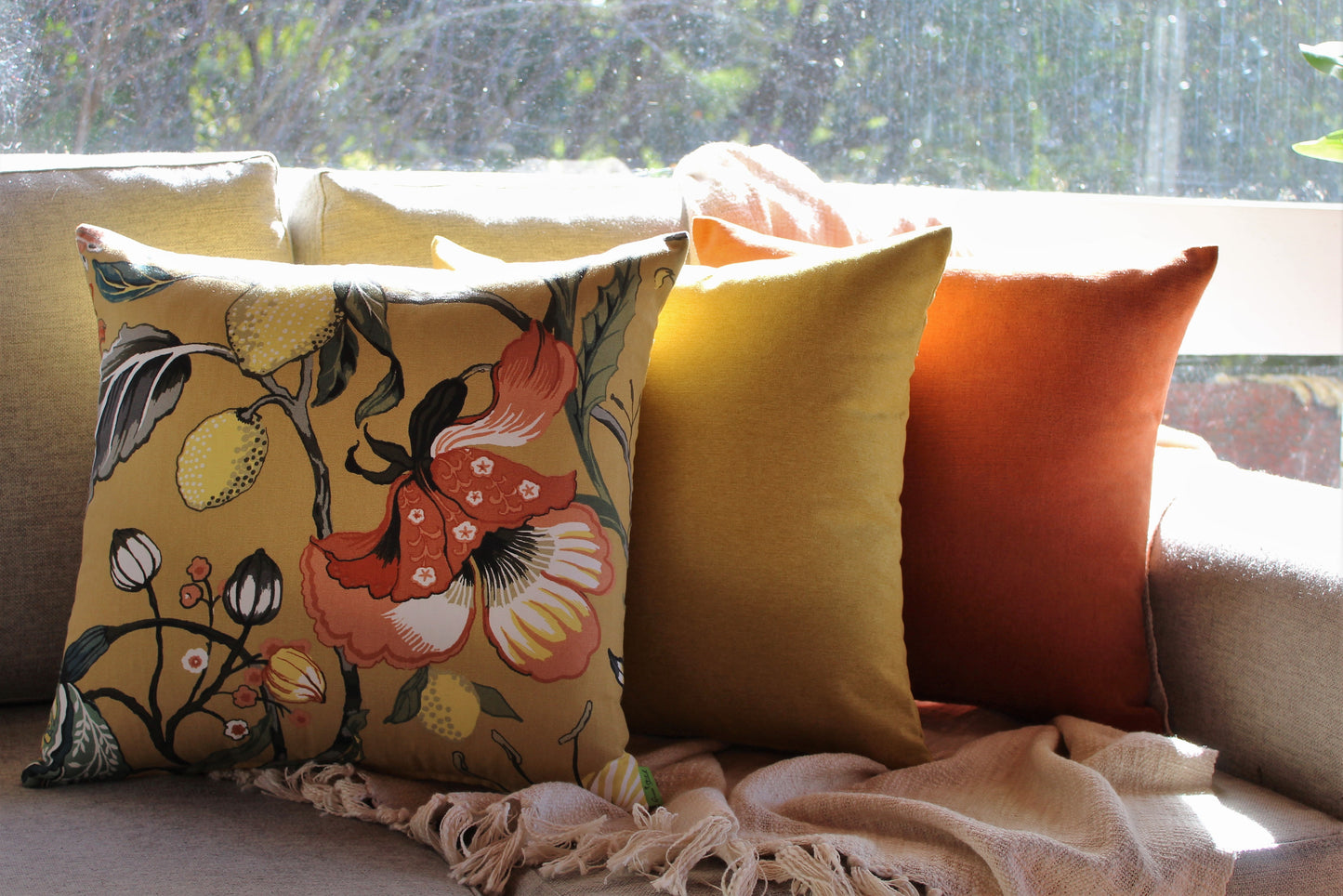 Mustard Delight Set - Cushion Cover Set