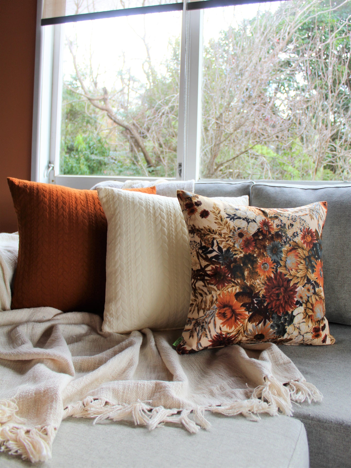 Marigold Flower Set - Cushion Cover Set