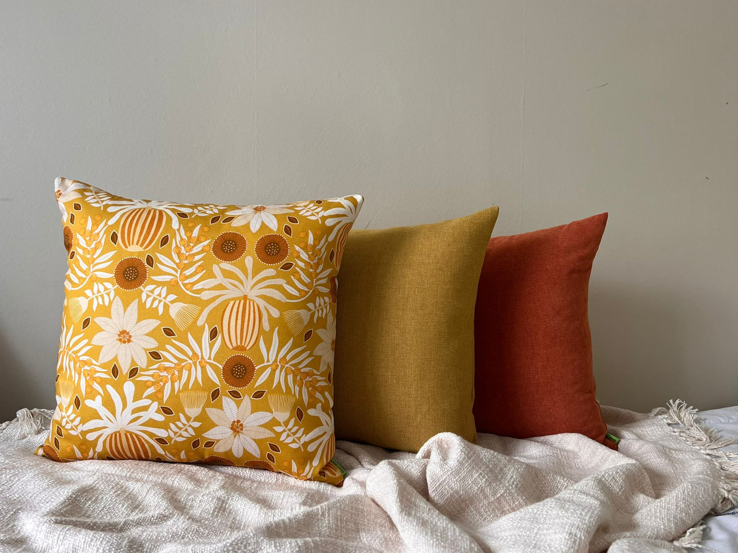 Mustard Bliss Set - Cushion Cover Set