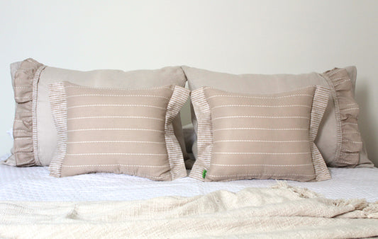 Driftwood Stripe - Cottage Dreams Bed Set