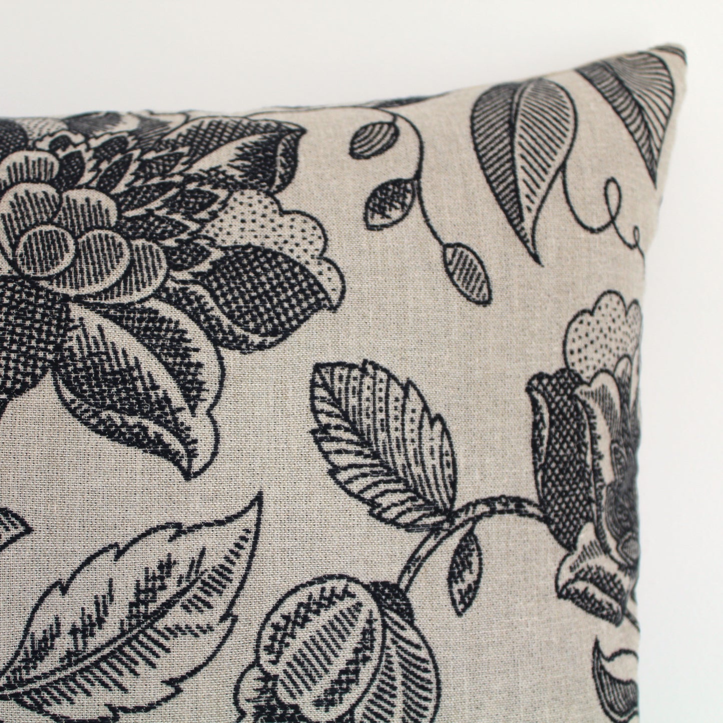 Floral Doodles - Cushion Cover - 50cm x 50cm
