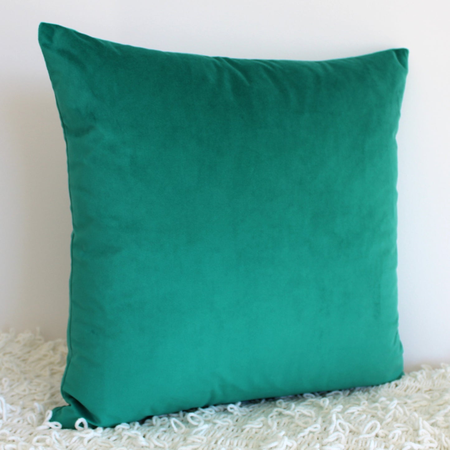 Jade Green Velvet - Cushion Cover