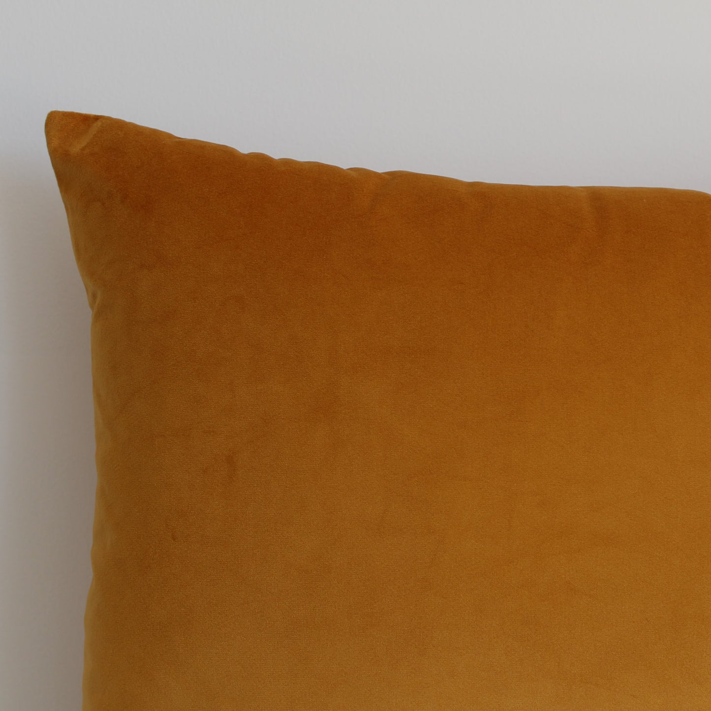 Mustard Velvet - Cushion Cover