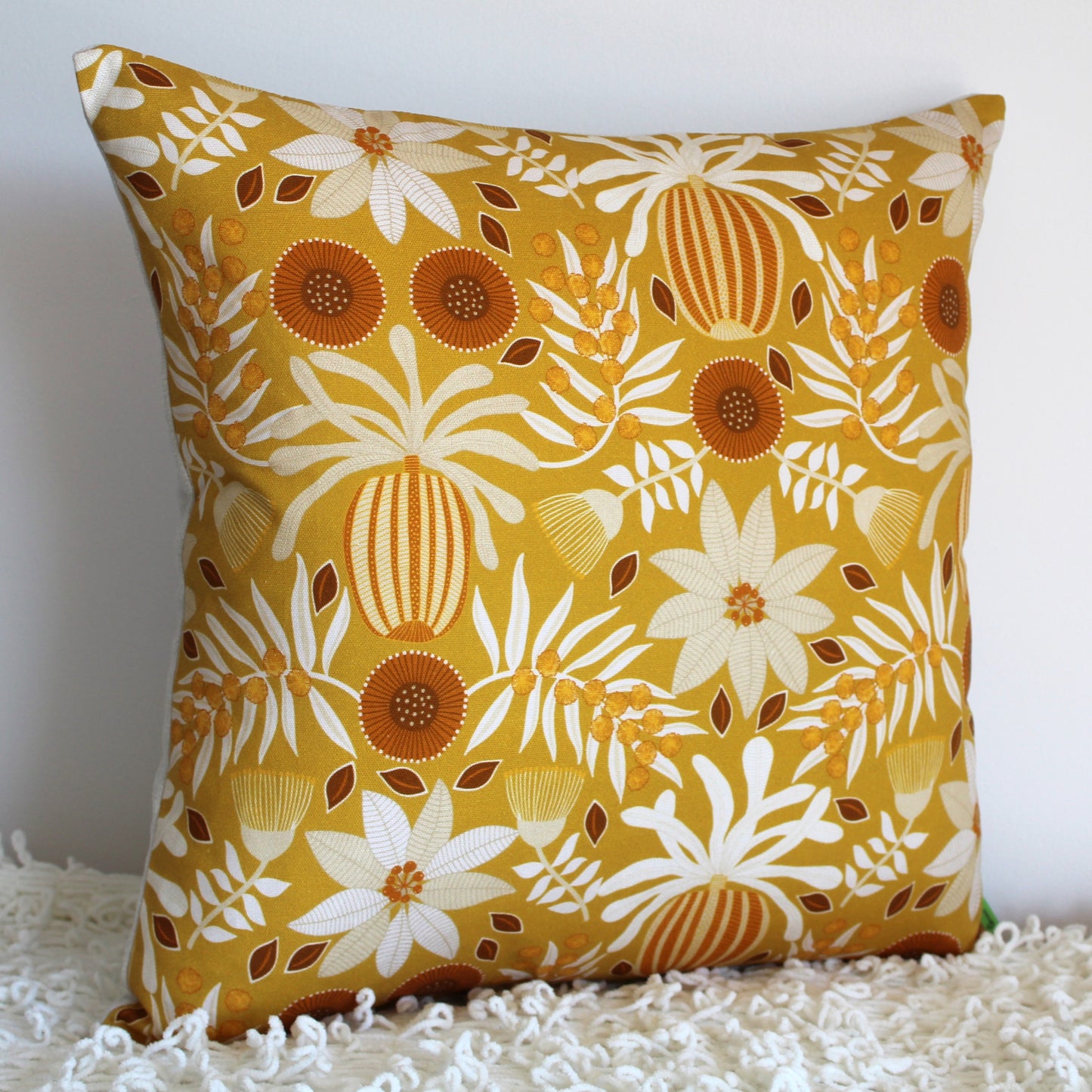 Mustard Bliss - Cushion Cover - 45cm x 45cm