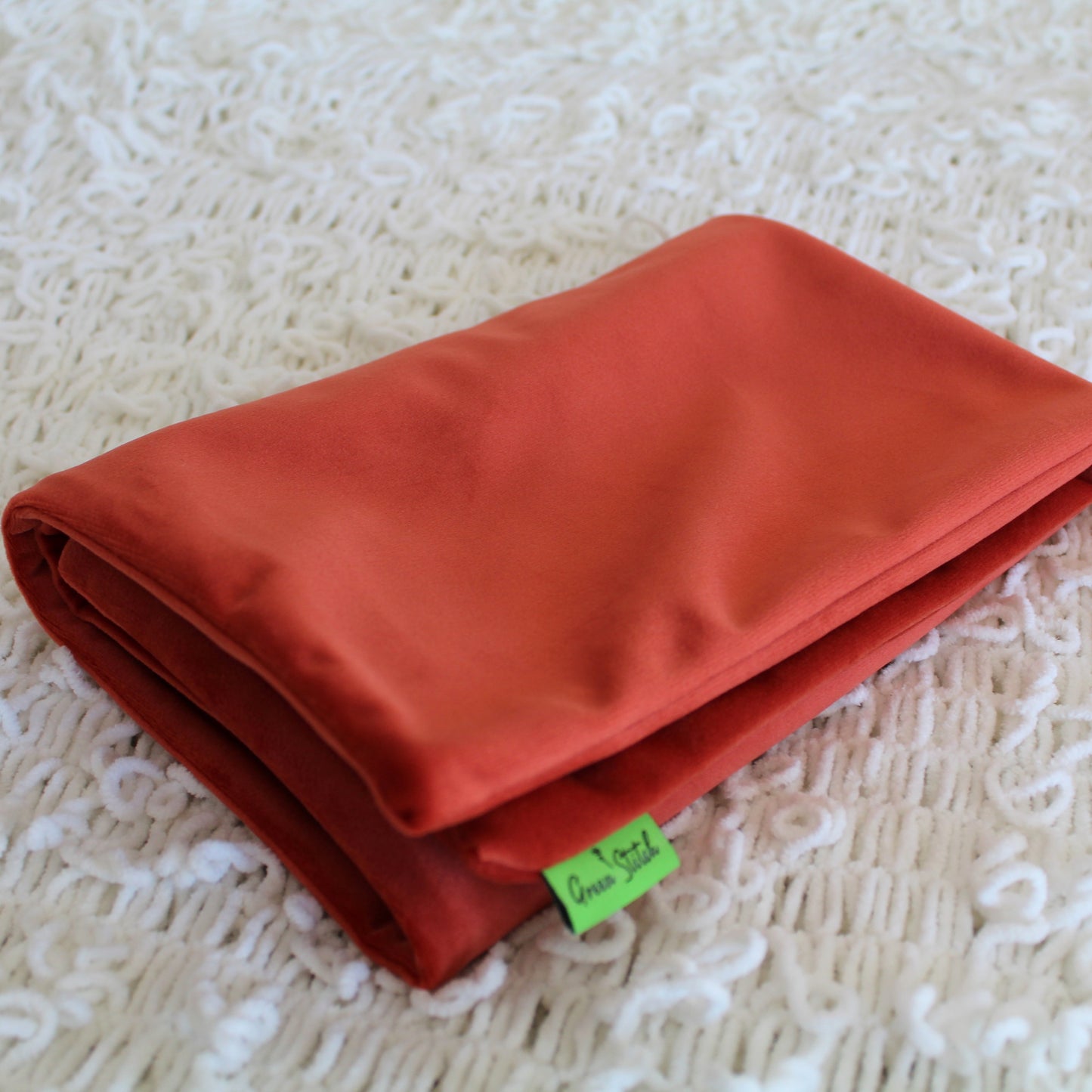Tangerine Velvet - Cushion Cover