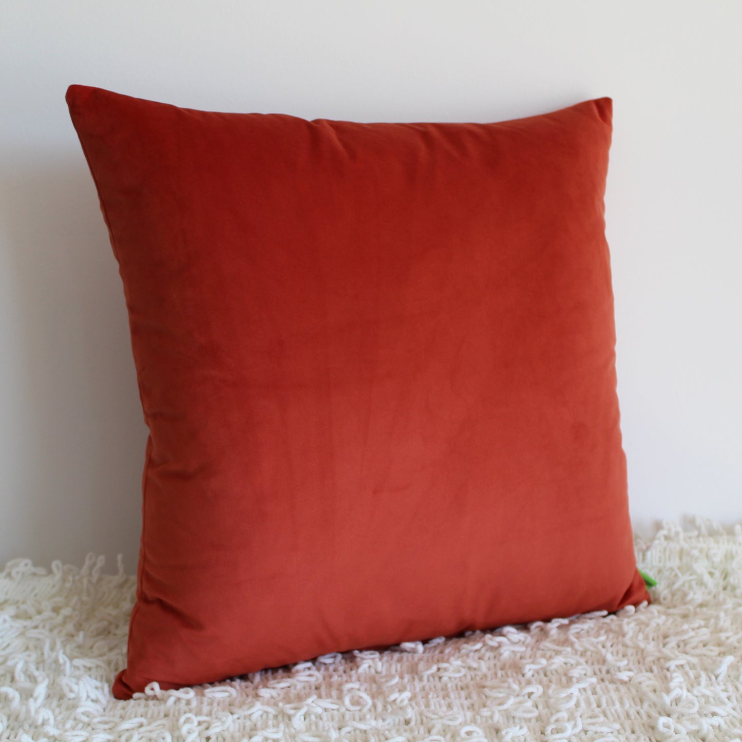 Tangerine Velvet - Cushion Cover