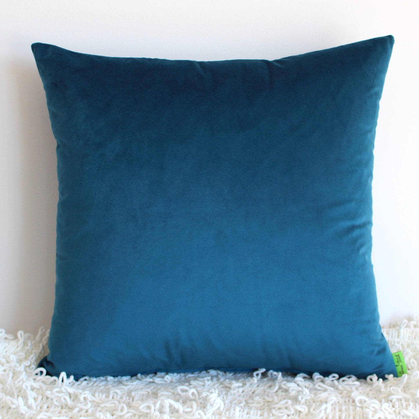 Teal Velvet - Cushion Cover