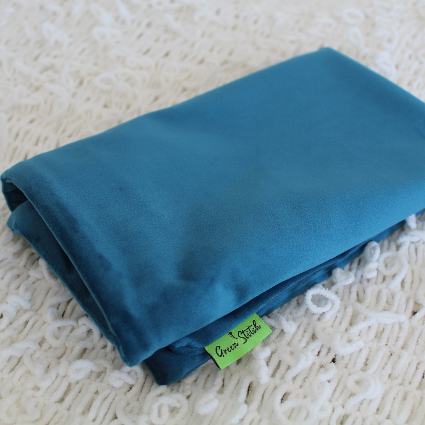 Teal Velvet - Cushion Cover