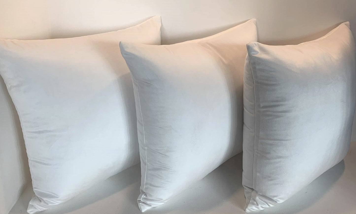 White Velvet - Cushion Cover