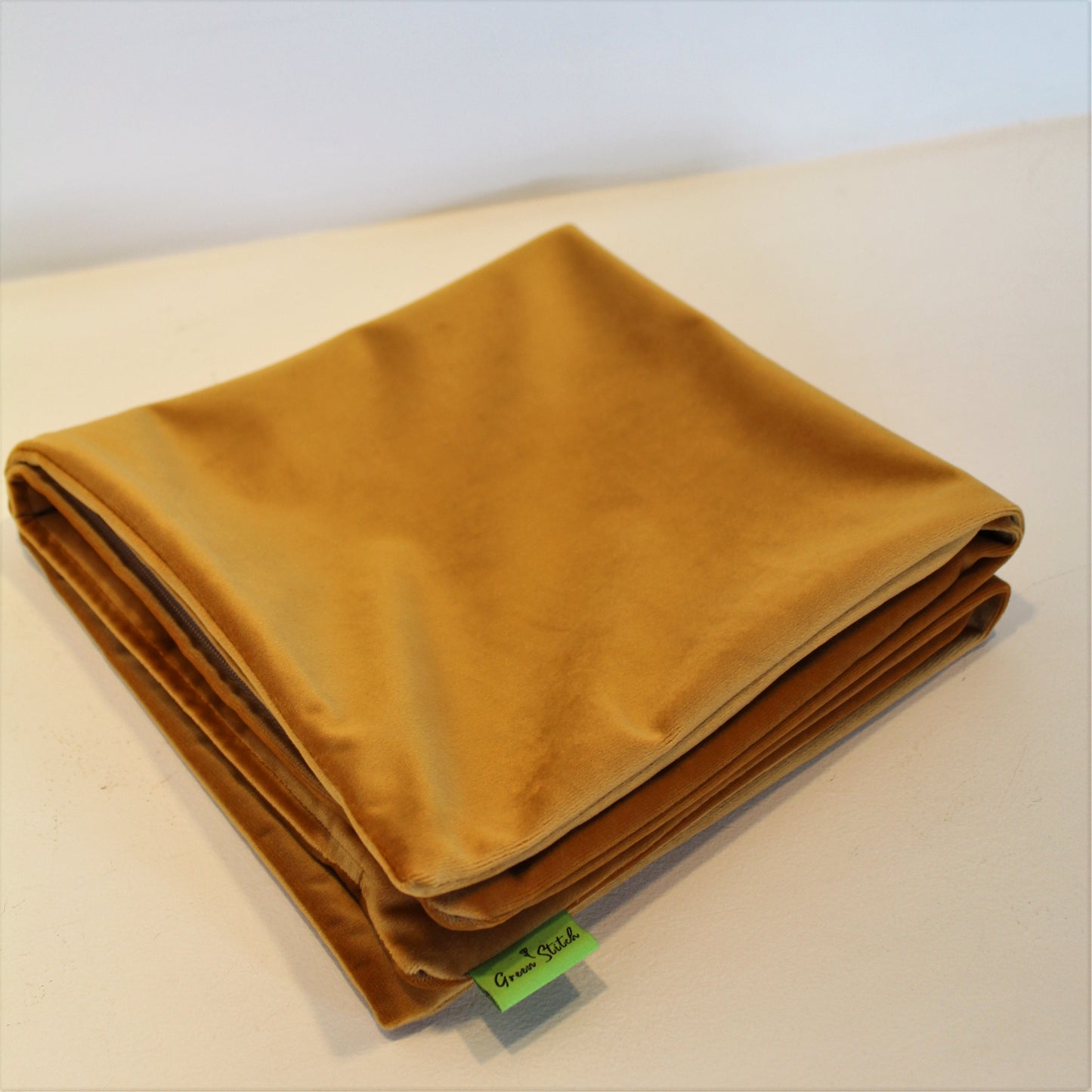 Mustard Velvet - Cushion Cover