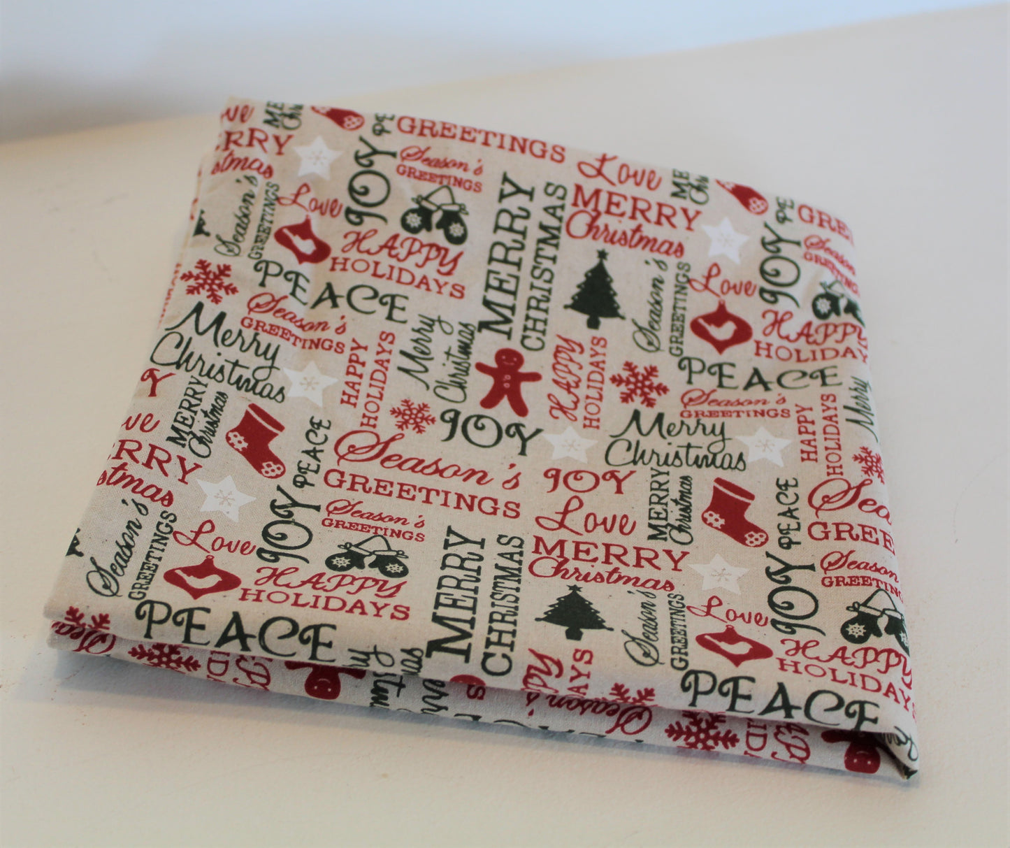 Words of Christmas Cheer - Cushion Cover - 40cm x 40cm