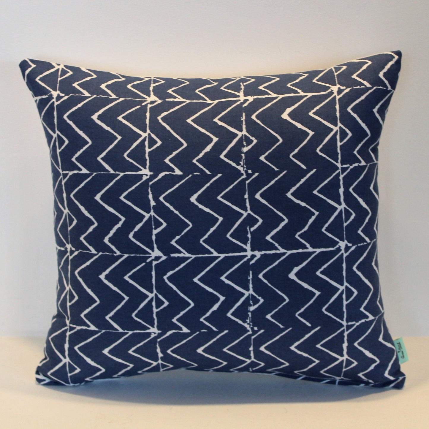 Blue & White Mali - Cushion Cover - 44cm x 41cm