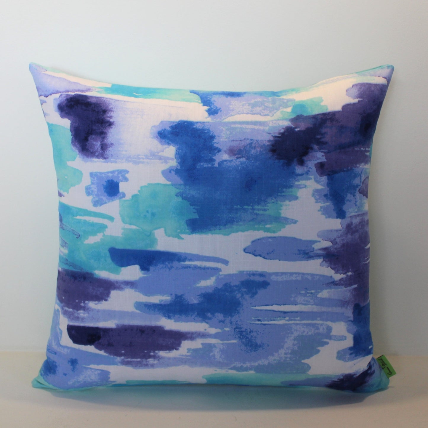 Blue Water-Colour - Cushion Cover - 44cm x 43cm