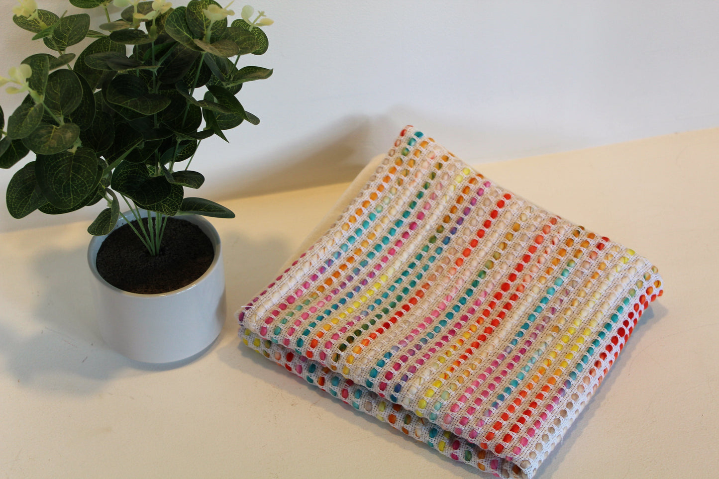 Bubble Rainbow Woven - Cushion Cover - 50cm x 45cm