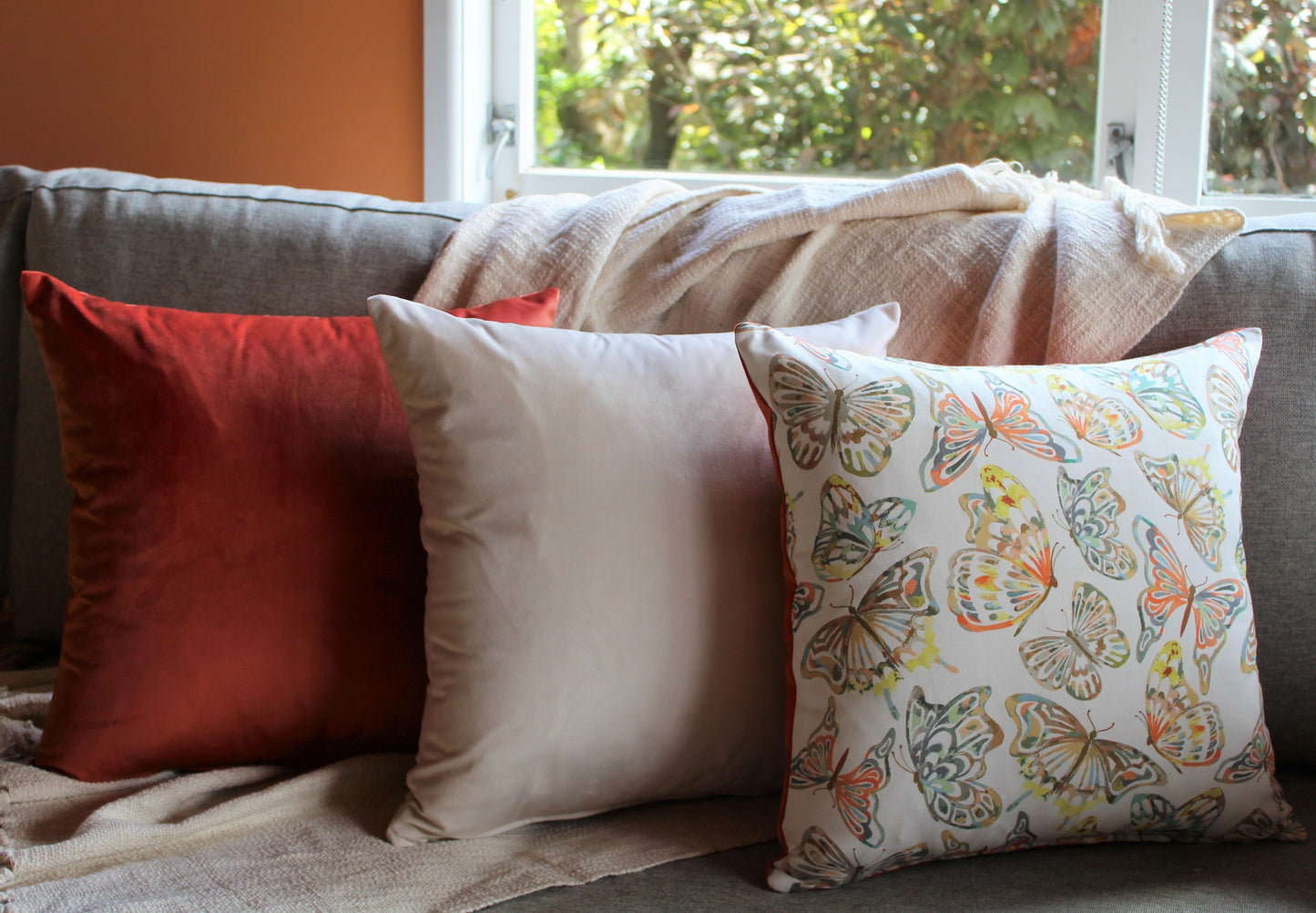 Bright Butterflies Set - Cushion Set