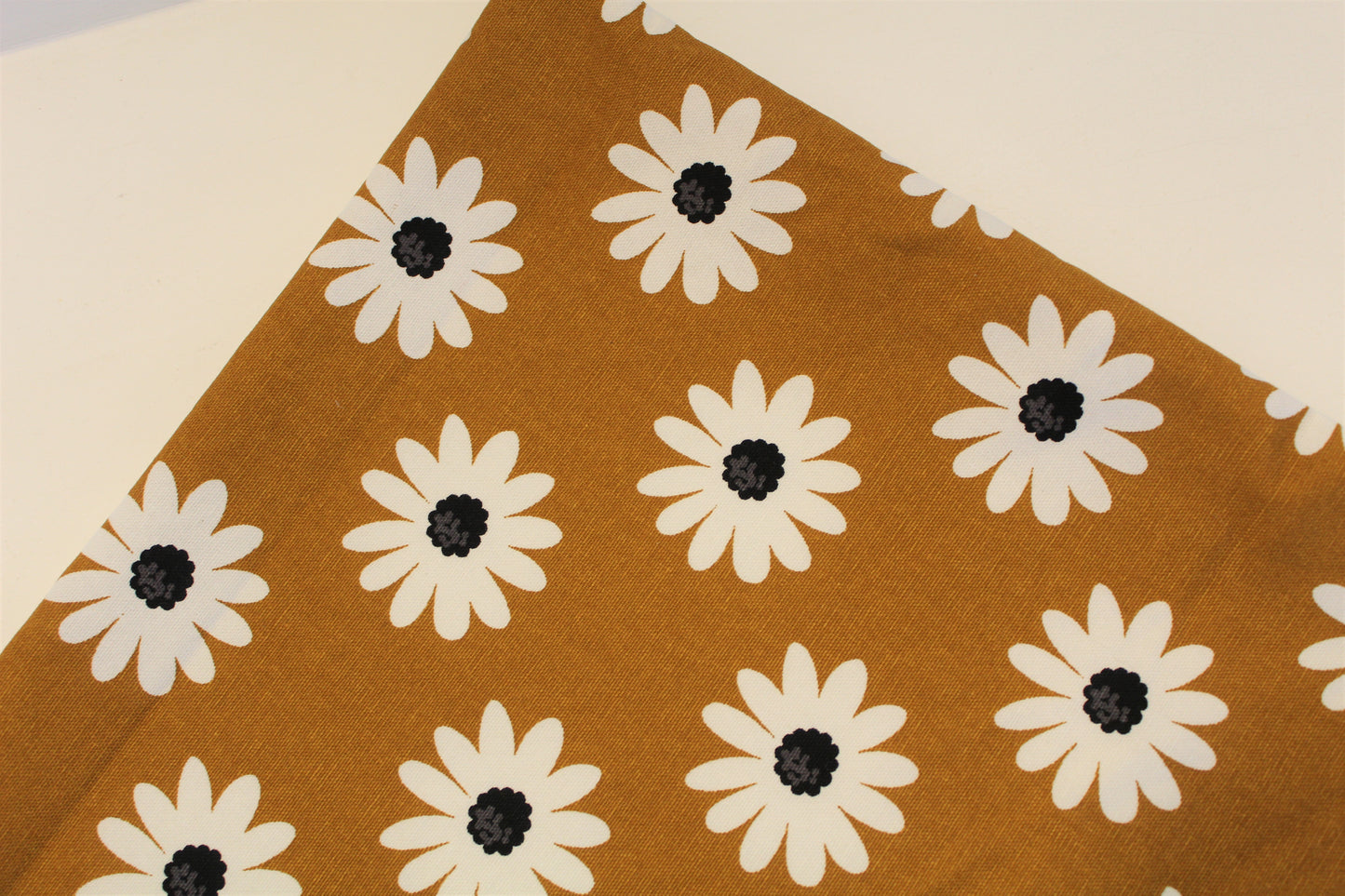 Dark Mustard Daisy - Cushion Cover