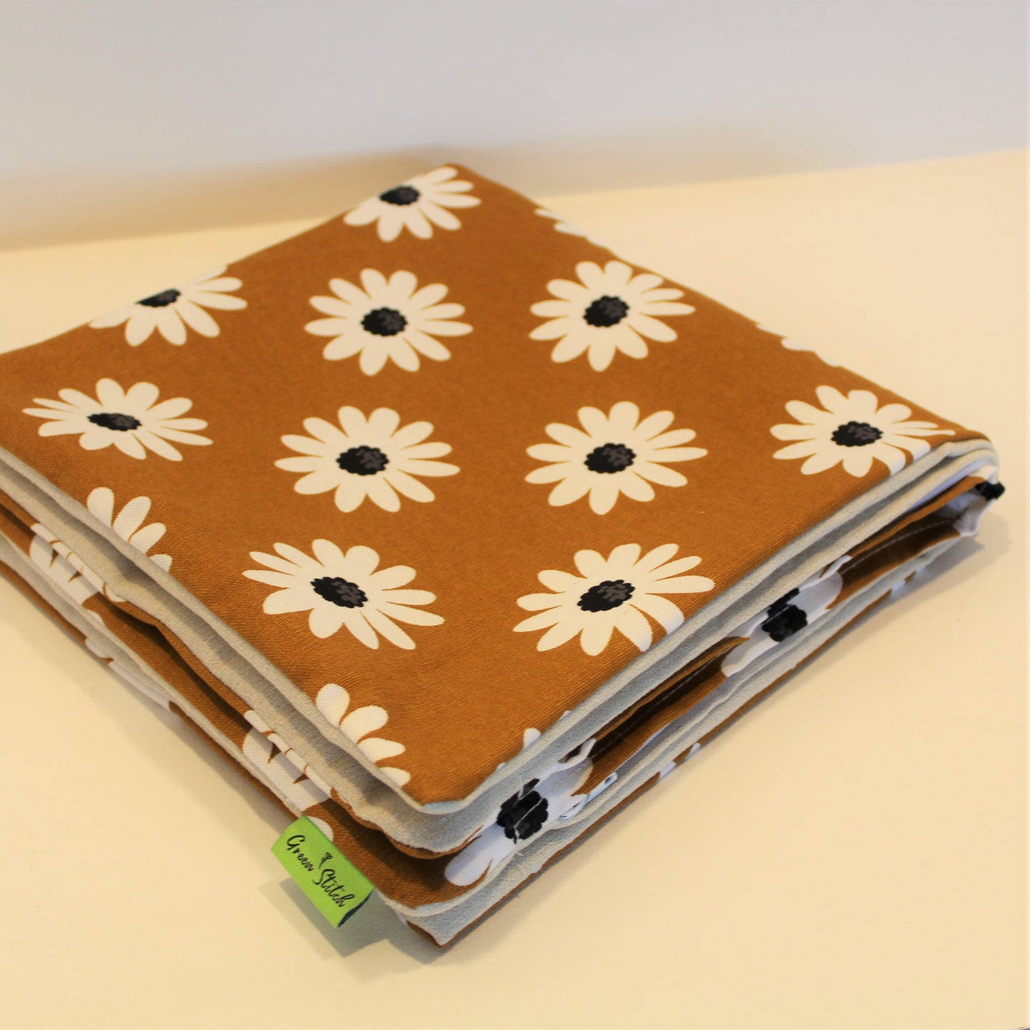 Dark Mustard Daisy - Cushion Cover