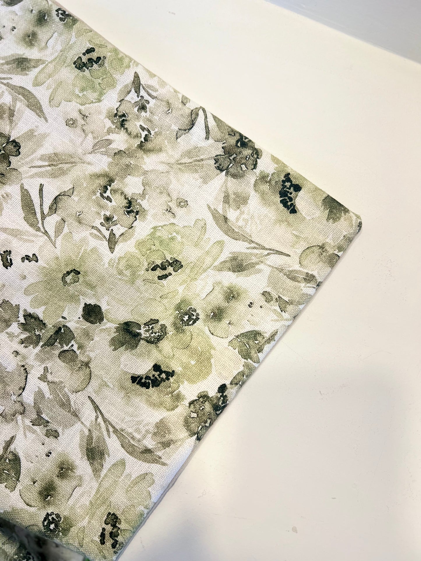 Green Flower Field - Cushion Cover - 45cm x 45cm