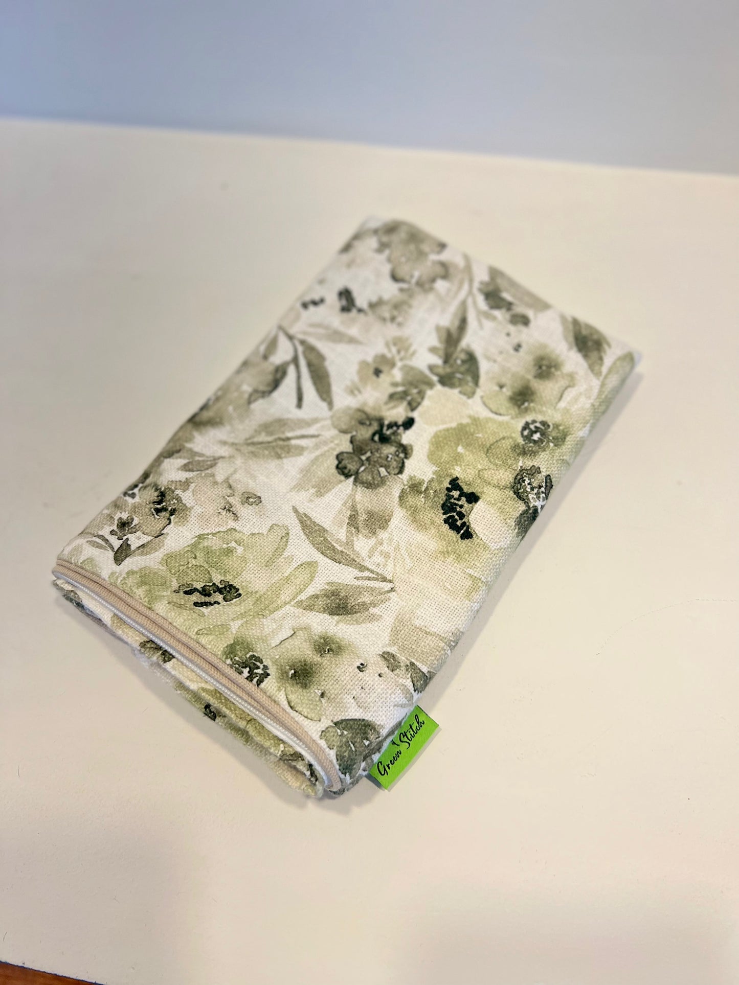 Green Flower Field - Cushion Cover - 45cm x 45cm