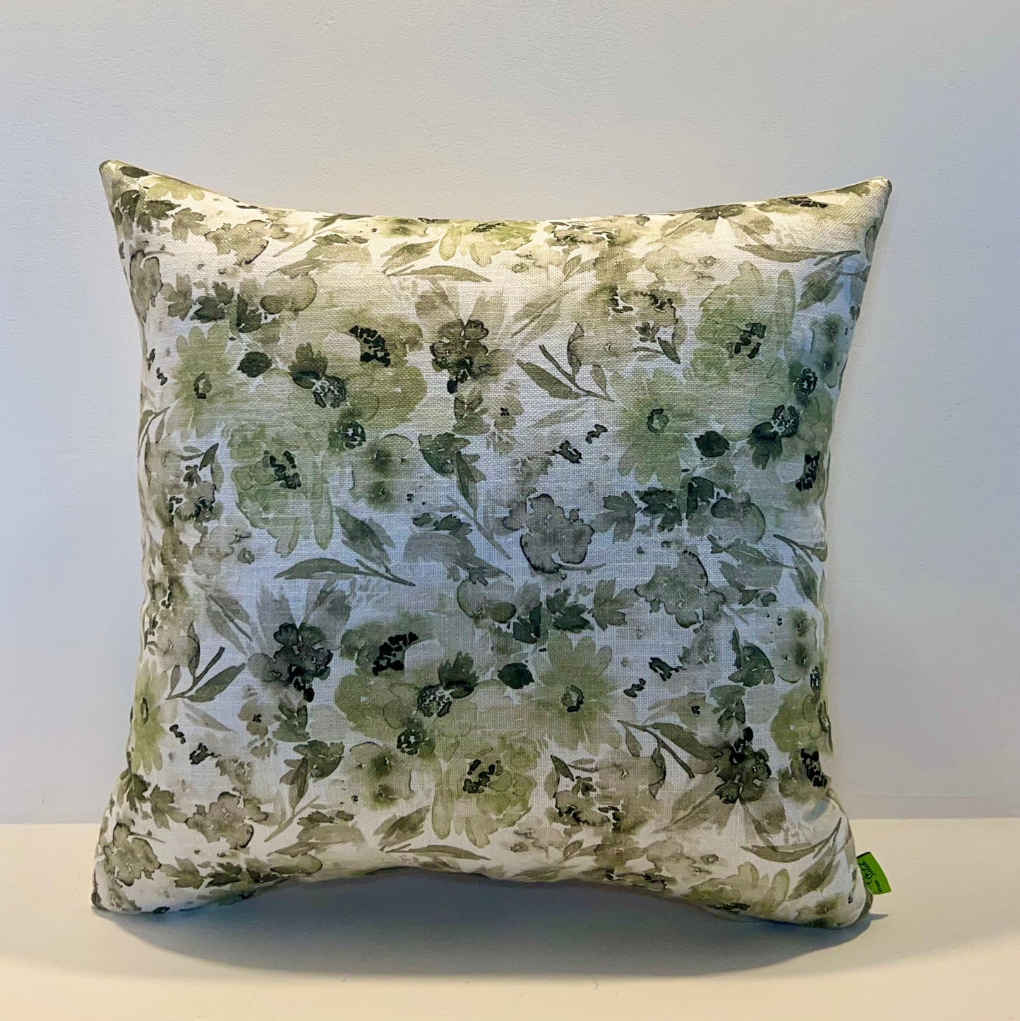 Green Flower Field - Cushion Cover - 45cm x 45cm