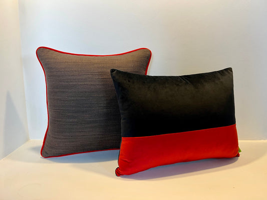 Tierra Red/Brown Set - Cushion Cover Set