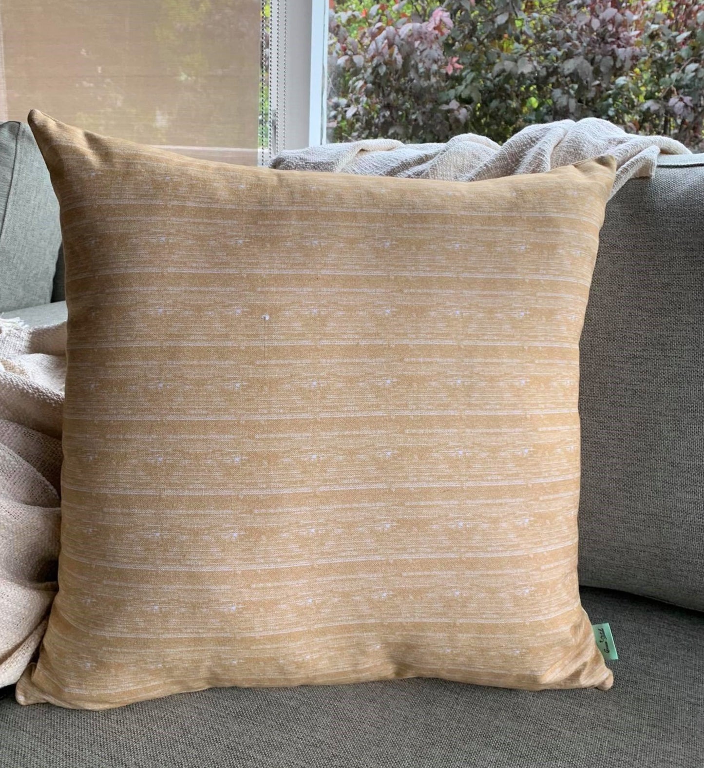Mustard Tuscan - Cushion Cover - 50cm x 50cm