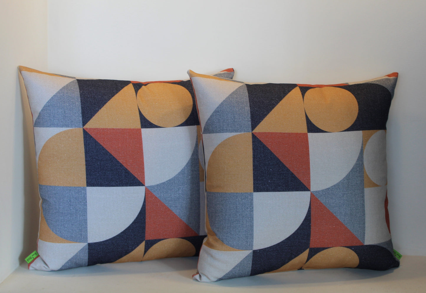 Seemless Geo Orange - Cushion Cover - 50cm x 50cm