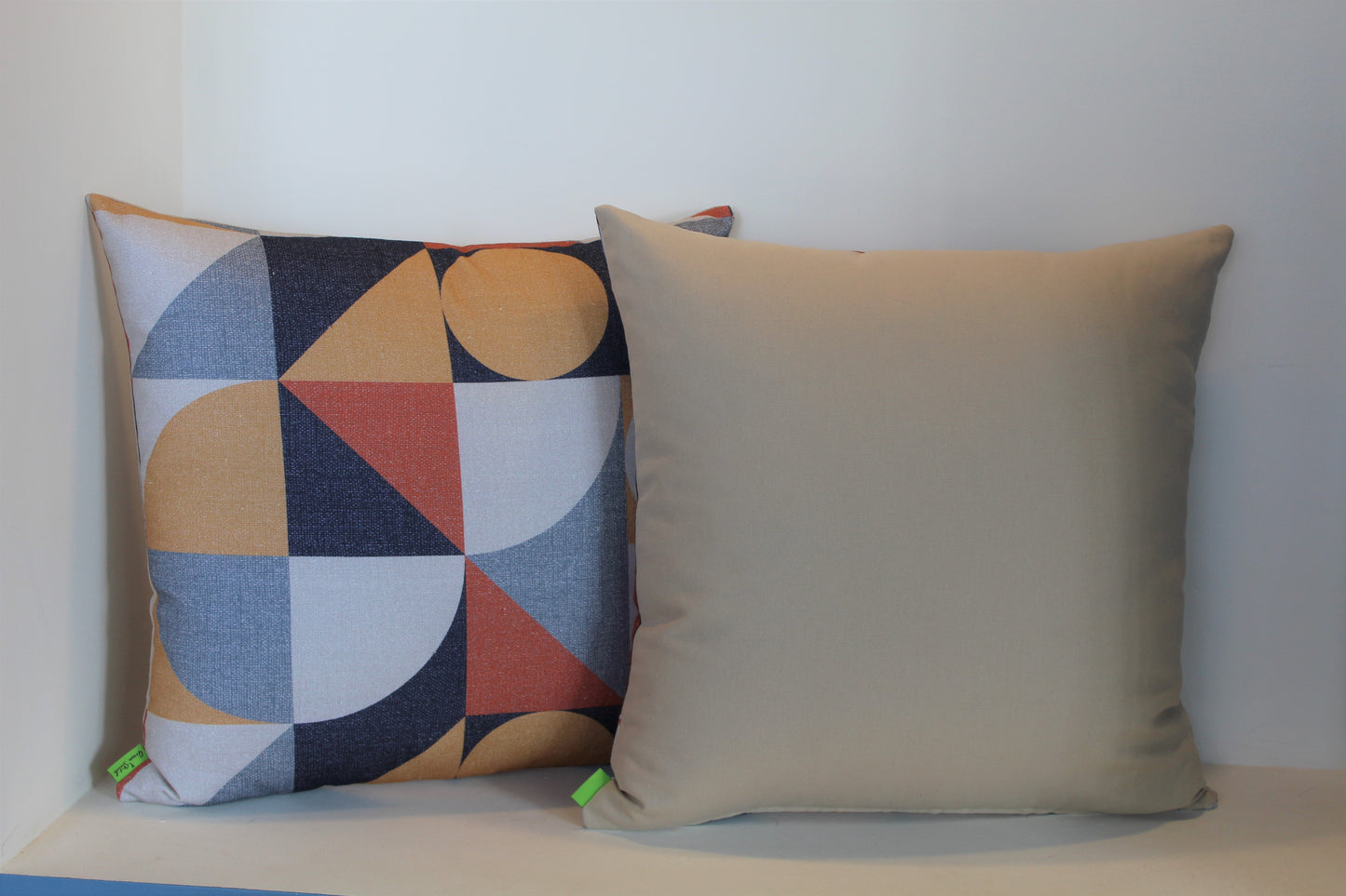 Seemless Geo Orange - Cushion Cover - 50cm x 50cm