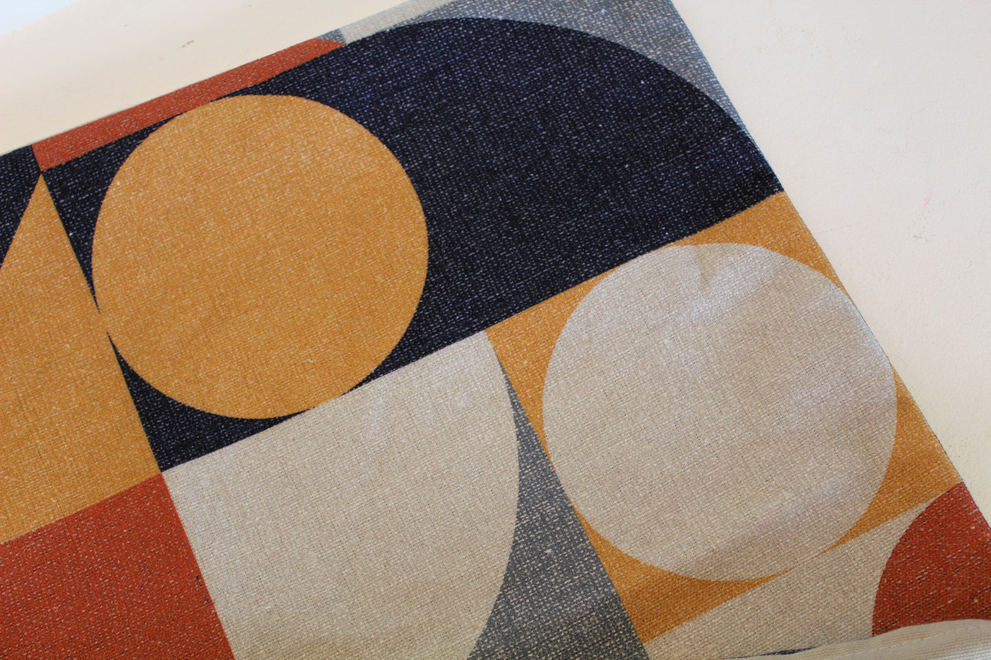 Seemless Geo Orange - Cushion Cover - 50cm x 50cm