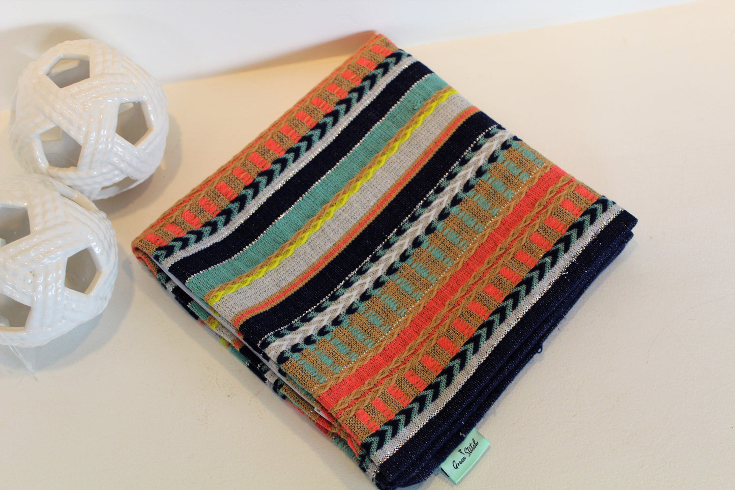Multi-Coloured Braids - Cushion Cover - 45cm x 45cm