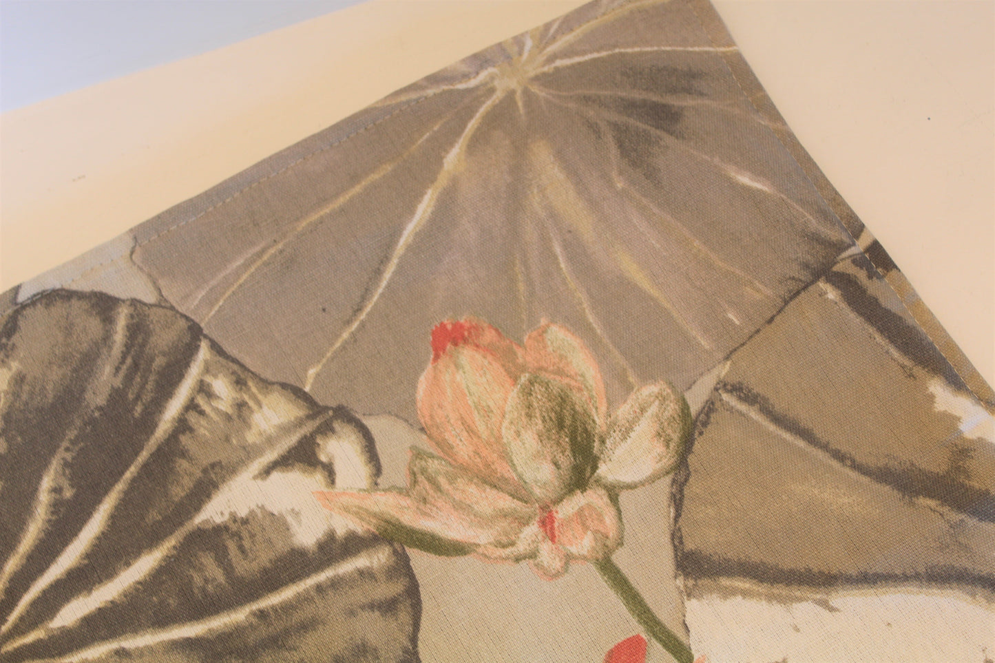 Grey Shell Floral - Cushion Cover - 50cm x 50cm