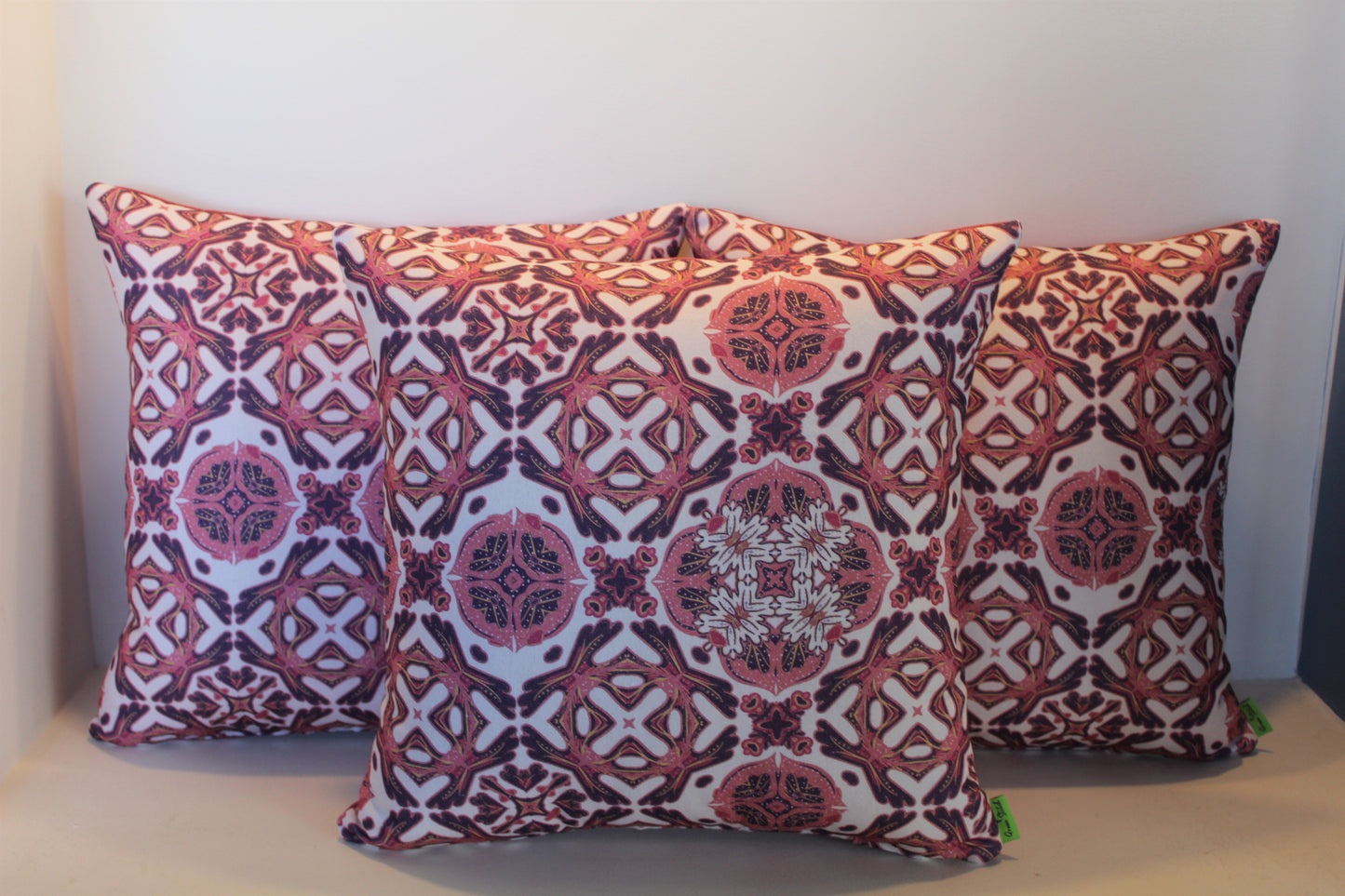 Rose mosaic - Cushion Cover - 45cm x 45cm
