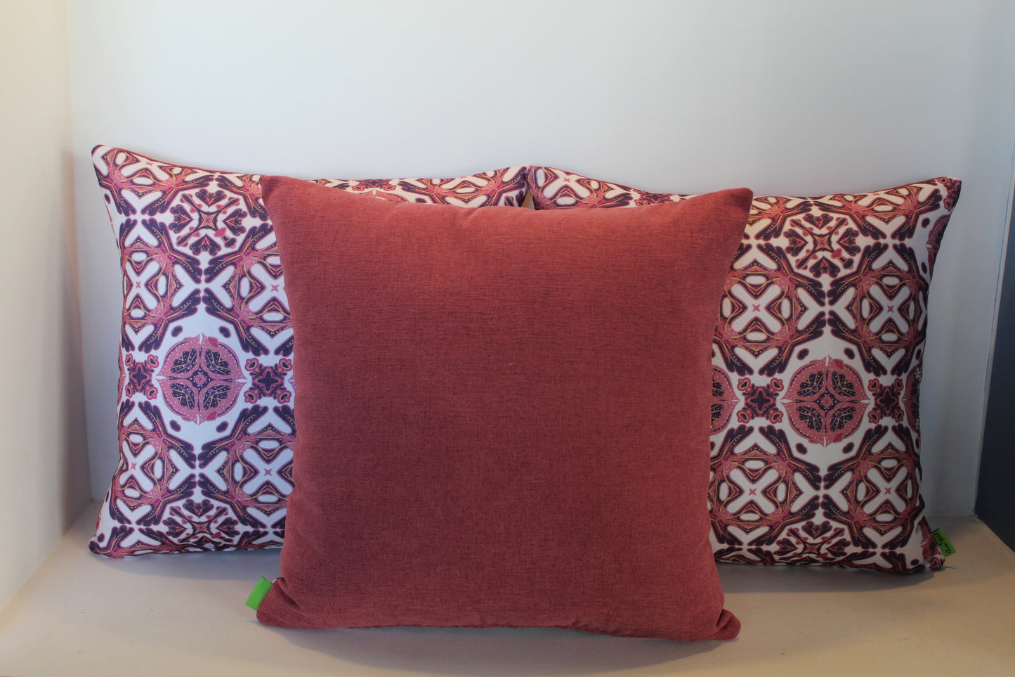Rose mosaic - Cushion Cover - 45cm x 45cm