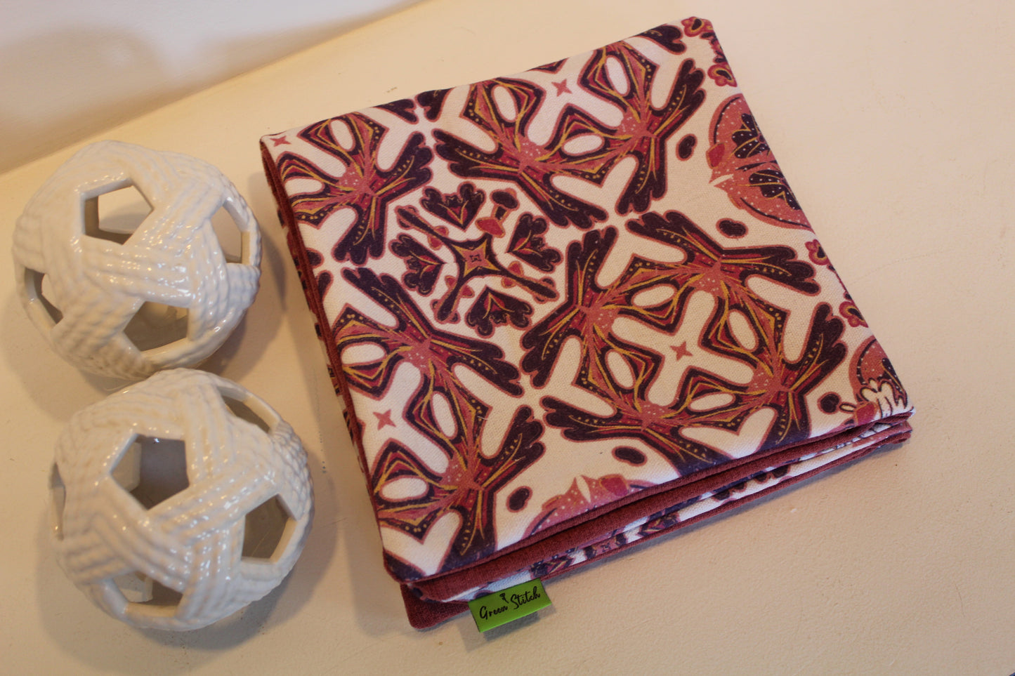 Rose mosaic - Cushion Cover - 45cm x 45cm