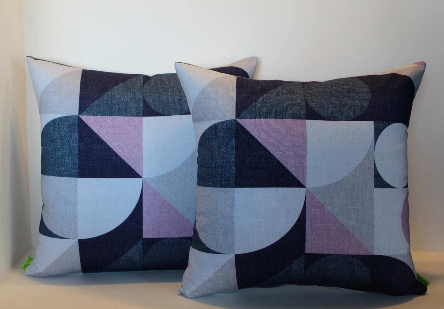 Seemless Geo Blue - Cushion Cover - 50cm x 50cm