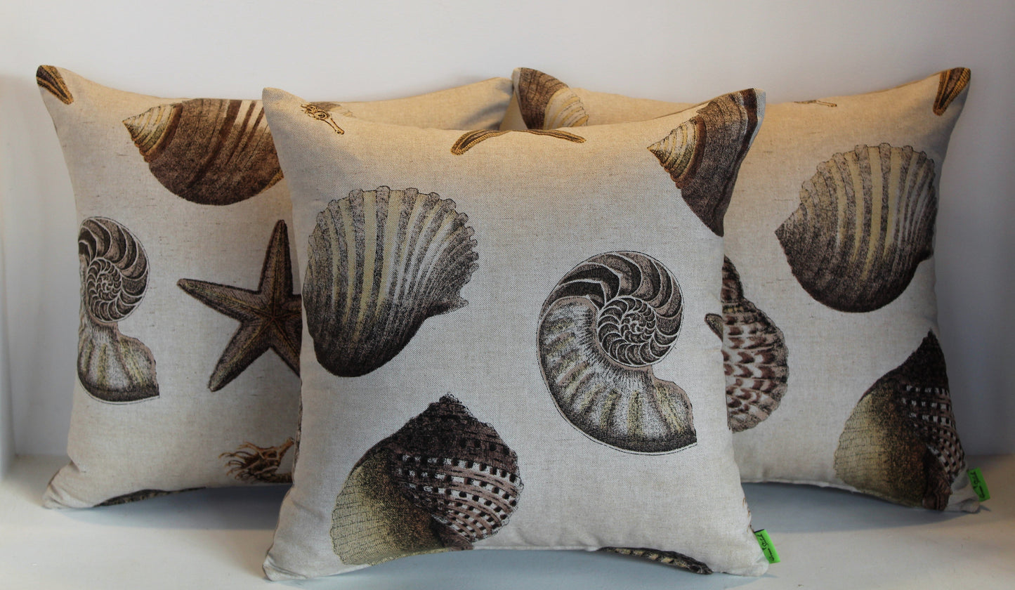 Sand Shells - Cushion Cover - 44x 44cm