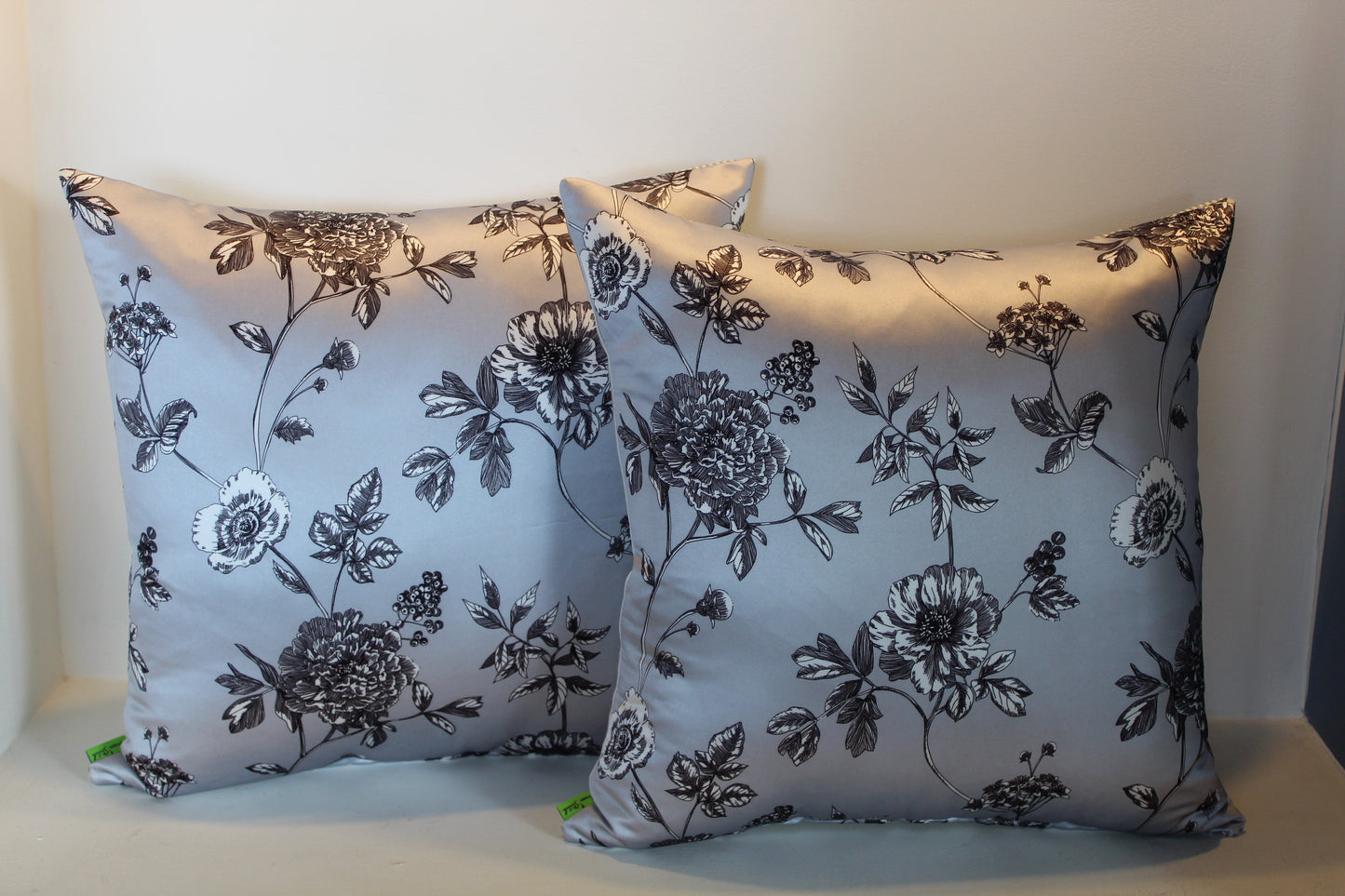Silver Silk - Cushion Cover - 50cm x 50cm