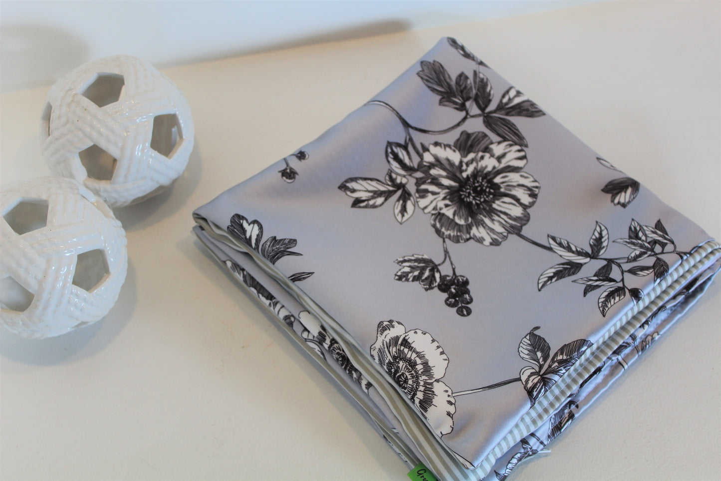 Silver Silk - Cushion Cover - 50cm x 50cm