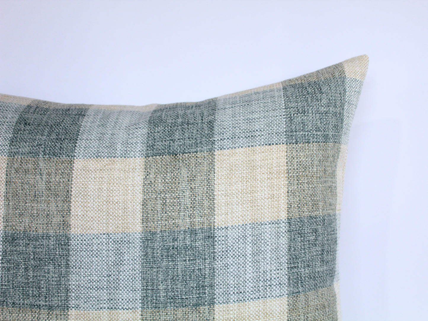 Duckegg Checkerboard - Cushion Cover