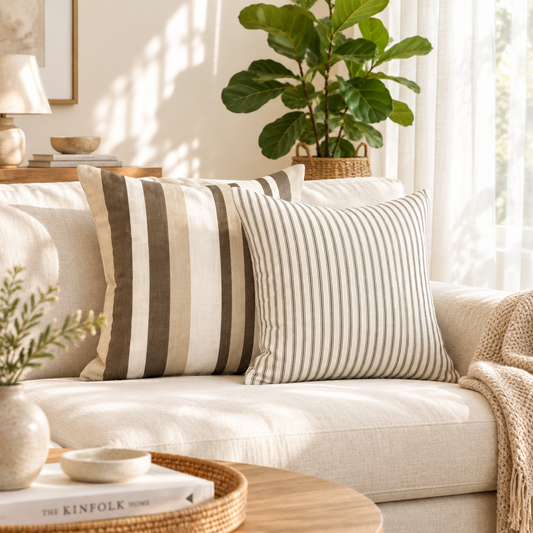 Shoreline Stripe Set - Cushion Cover Set