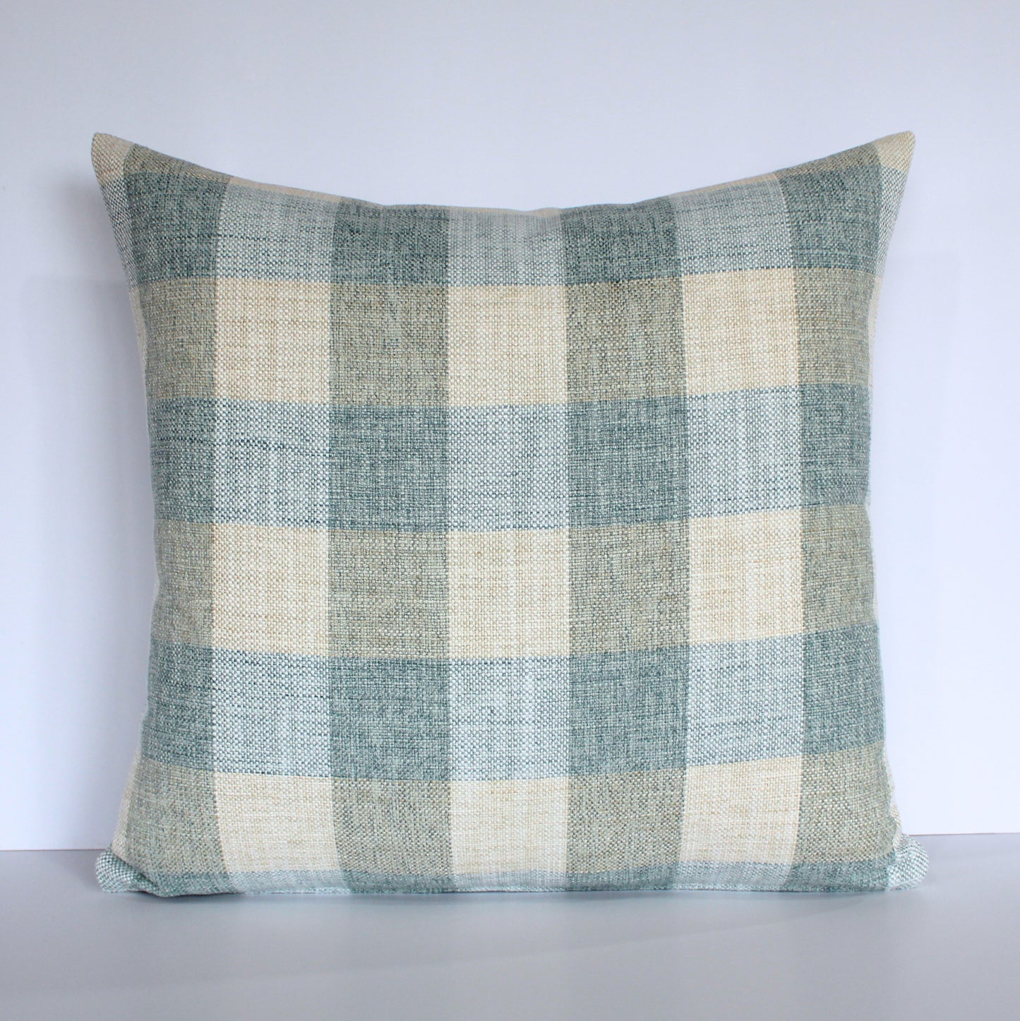 Duckegg Checkerboard - Cushion Cover