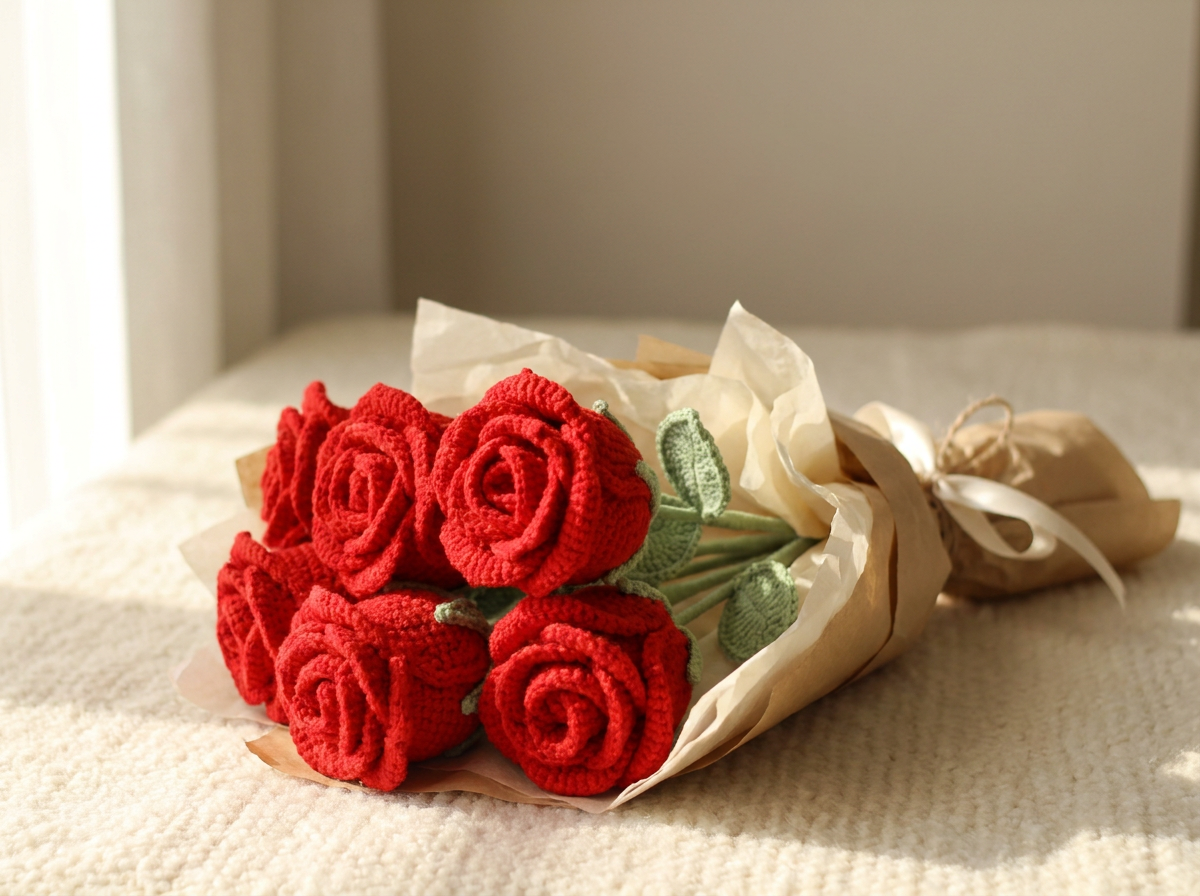 Forever Roses - Lover's Red - 6 Stem Gift Bouquet