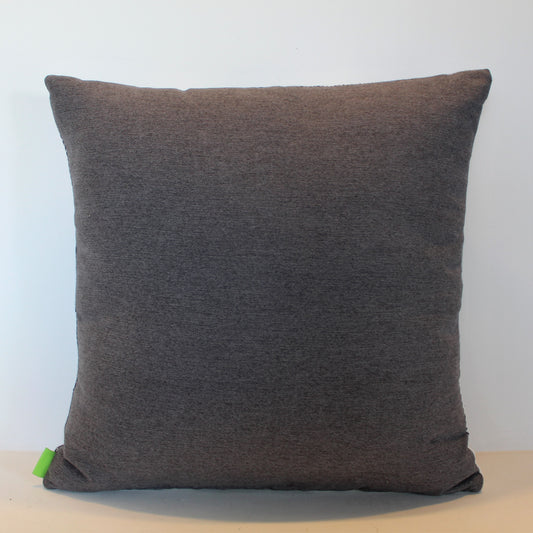 Grey Checkerboard - Cushion Cover - 47cm x 47cm