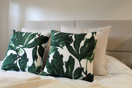 Tropical Plants Set - Cushion Bed Set