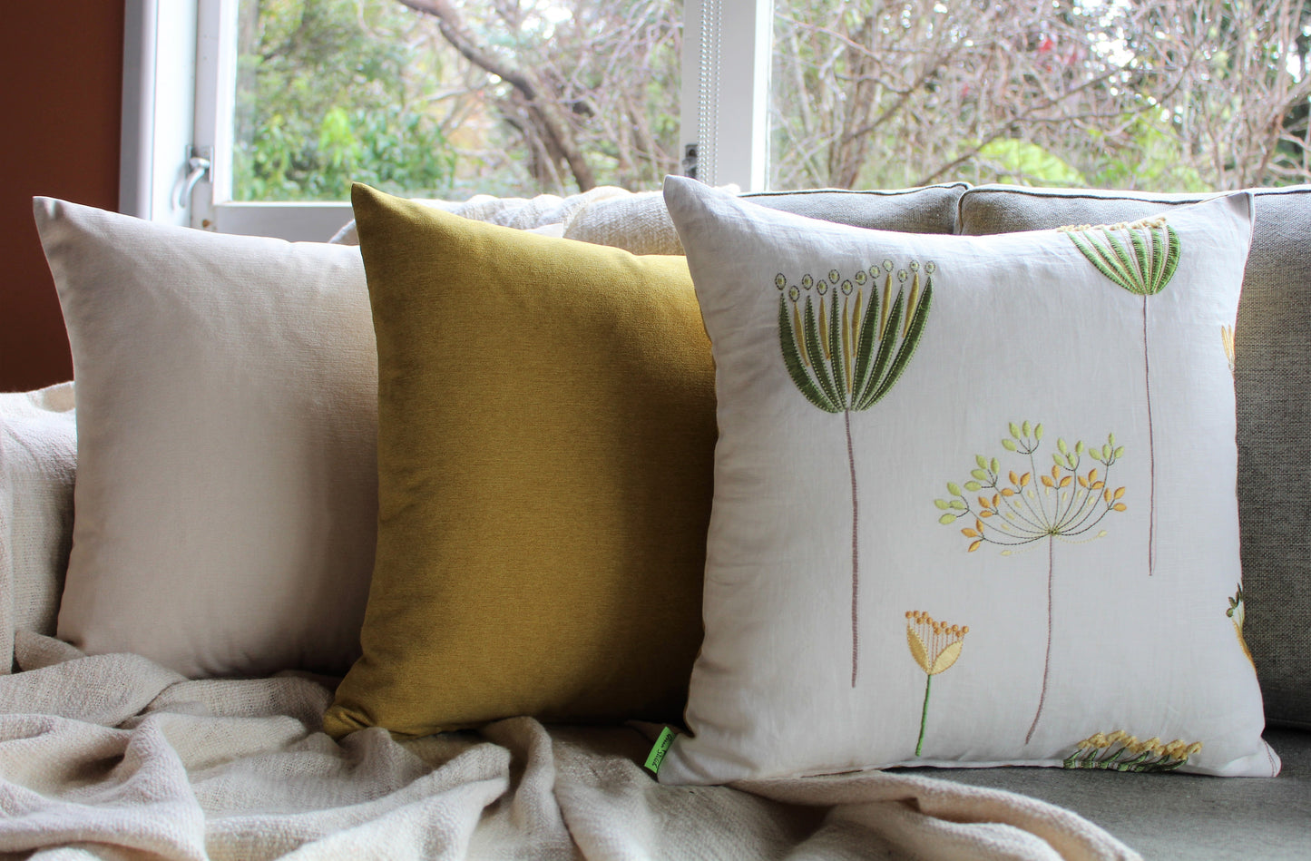 Dandelion Embroidery Set - Cushion Cover Set