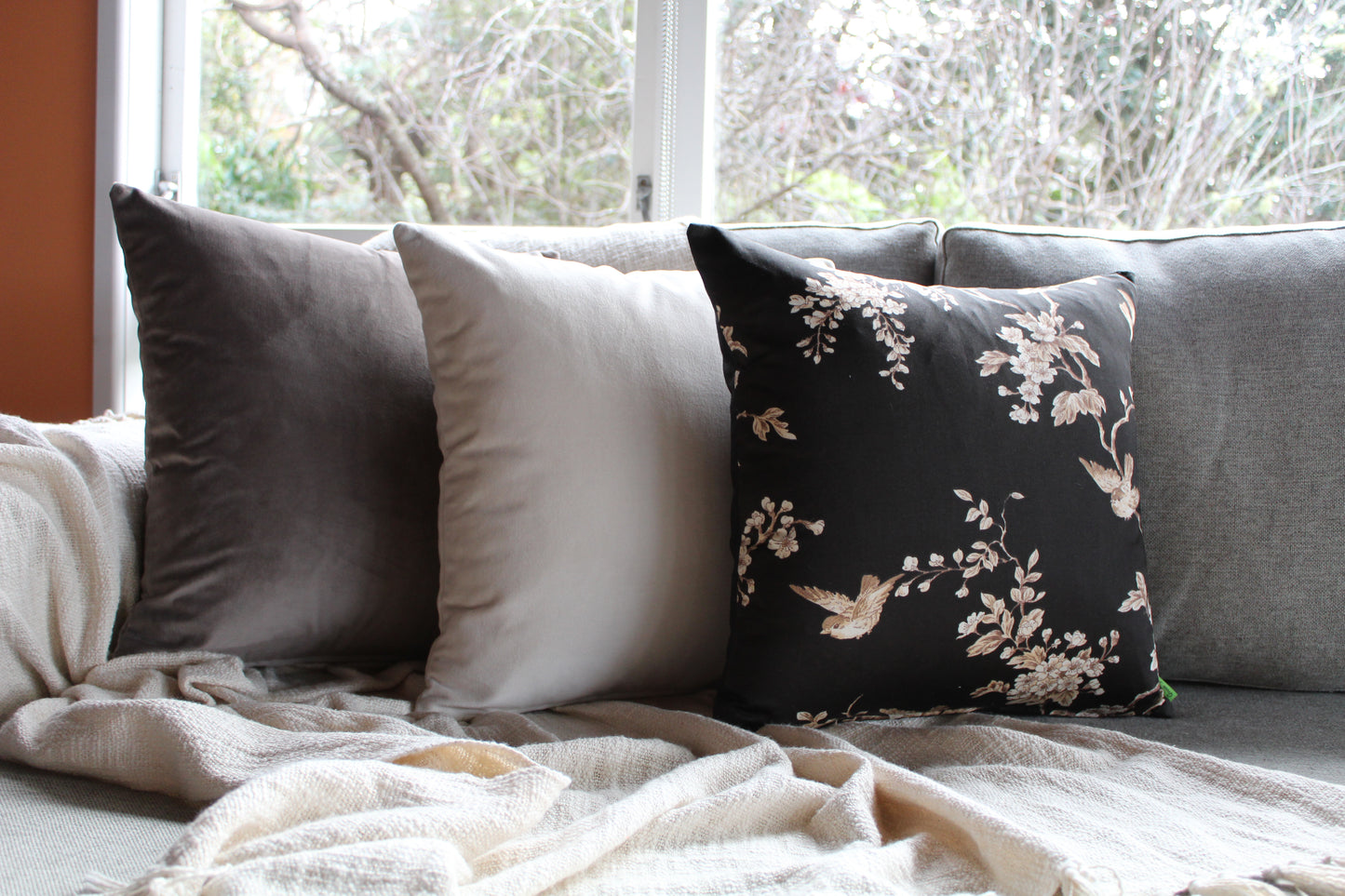 Midnight Birds Set - Cushion Cover Set