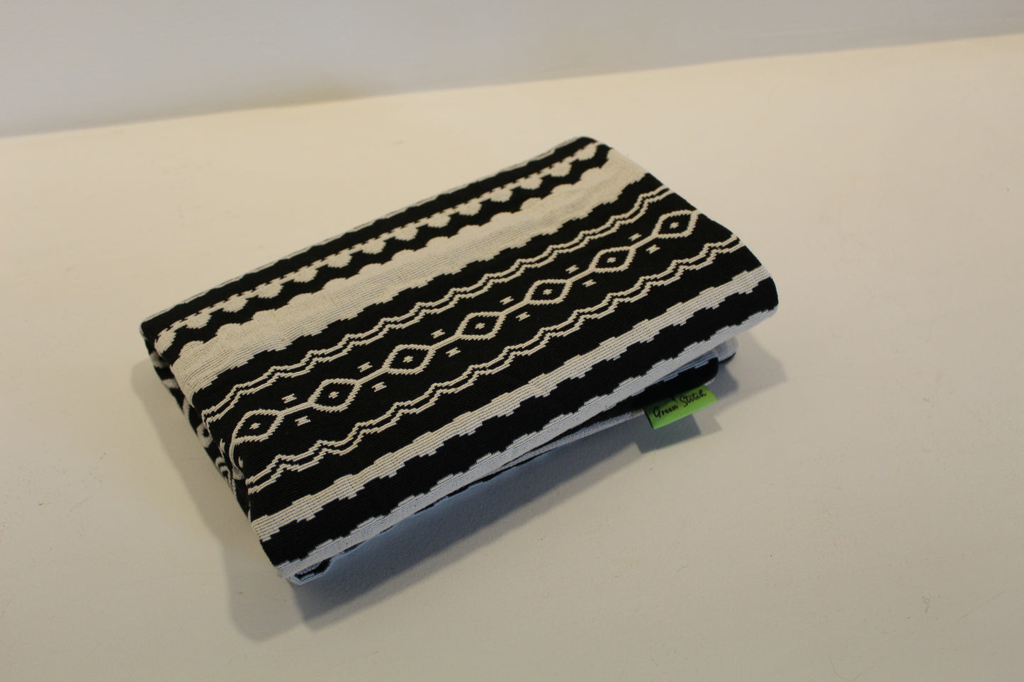 Black & White Striped - Cushion Cover - 45cm x 44cm